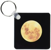 3dRose Full Moon Rising - Astronomy - Photography - Key Chains, 2.25 x 4.5 inches, set of 2 (kc_57179_1)