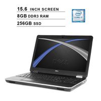 2019 Premium Dell Latitude E6540 15.6 Inch Business Laptop (Intel Quad Core i7-4800MQ up to 3.7GHz, 8GB DDR3 RAM, 256GB SSD, Intel HD 4600, DVD, WiFi, HDMI, Windows 10 Pro) (Renewed)