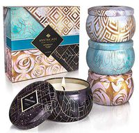 ANNIKA JADE – Quality, Candle Gift Box Set | Scented Soy Tin Candle | Aromatherapy - Relaxing Stress Relief for Woman | Cute Box | Thank You, Get-Well Gift, Travel, Mother’s Day, Birthday Gift