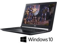 Gaming Laptop Aspire 7 15.6" IPS Intel Core i7 8th Gen 8750H 2.2GHz NVIDIA GeForce GTX 1050 Ti 8GB Memory 128GB SSD 1TB HDD Windows 10 Home 64-Bit