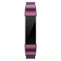 QusFy Metal Bands Compatible with Fitbit Alta/Alta HR/Ace, Stainless Steel Metal Replacement Accessories Wristband Small Large for Women Men, Silver, Black, Rose Gold, Colorful, Champagne
