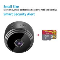 Oxin.Deal Mini Wi-Fi spy Camera 1080p with Night Vision, Portable Home Security, Video Recorder Motion, Remote View by Android/iPhone/PC, Built-in Magnetic Fit Outdoor Recording (with 16GB SD Card)