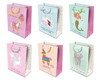 Studio Oh! 6-Piece Gift Bag Assortment Available in 4 Different Bundles, Birthday by Anne Was Here