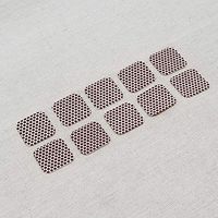 Rounded Square Match Strikers 1.00" - Honeycomb Pattern