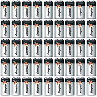 48 Energizer Max 9V Batteries, The Perfect Choice of Power for All 9V Battery Operated Devices