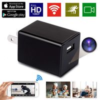 Spy Camera Wireless Hidden ZXWDDP HD WiFi USB Wall Charger 1080P Nanny Cam Baby Pet Monitor Camera with Motion Detection/Loop Recording/Indoor Security Surveillance Camera Support iOS/Android