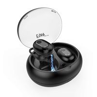 Esonstyle S991 TWS Earbuds, True Wireless Bluetooth Earbuds, Mini Wireless Earbuds 15-Hrs Playtime Charging Case, Stereo Bluetooth 5.0 Headphones, TWS Bluetooth Headset Microphone Cell Phone (Black)