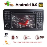 TOOPAI Android 9.0 Octa Core 4G RAM 128G ROM Car Multimedia Player for Mercedes-Benz GL ML CLASS W164 X164 ML300 ML320 ML350 ML450 ML500 GL320 GL350 GL420 GL450 7IN Car Stereo Car GPS Radio DVD Player