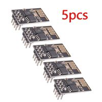 Laqiya 5pcs ESP8266 Serial Wireless Wifi Network Transceiver Module Esp 01 Compatible with Arduino