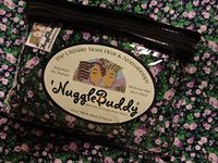 'NUGGLEBUDDY Microwavable Moist Heat & Aromatherapy Organic Rice Pack. Beautiful Lavender Rose Fabric with SWEET LAVENDER Aromatherapy! The Perfect Gift Idea!