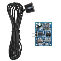 KeeYees JSN-SR04T Integrated Ultrasonic Distance Sensor Module Waterproof Ultrasonic Transducer Probe with 2.5M Cable for Arduino