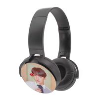 Fanstown BTS Bangtan Boys Kpop Headphone Earphone Heatset Bluetooth Wireless Hi-Fi Stereo Wired & Wireless Map of The Soul: Persona with Pendant