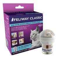 Feliway Classic Diffuser for Cats (30 Day Starter Kit) | Constant Calming & Comfort at Home