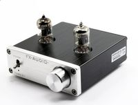 FX Audio TUBE-01 6J1 Tube Buffer HIFI Preamplifier (Silver)