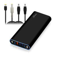 BatPower EX10L 148Wh Laptop Portable Charger Power Bank for Lenovo ThinkPad Carbon Ultrabook IdeaPad Helix Flex Yoga Notebook (Rectangle or Circular Connector) USB QC Charge for Tablet Smartphone