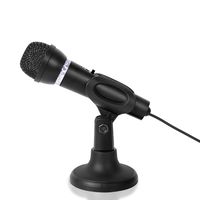 Karaoke Microphone for Kids, 3.5mm Plug and Play Microphones for Kids Piano Keyboard, Computer, PC, Video Recording, Singing, Online Chatting