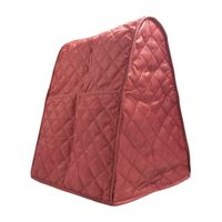 LIAMTU Stand Mixer Cover Large Size Dust-proof Satin Sheen Fabric Fits All Tilt Head & Bowl Lift Models for KitchenAid, Sunbeam, Cuisinart, Hamilton Beach Mixers (Ruby Red)