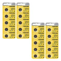 Toshiba CR1216 Battery 3V Lithium Coin Cell (20 Batteries)