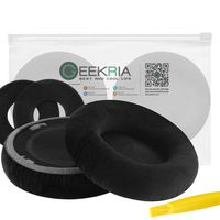 Geekria Replacement Velvet Earpad for AKG K701 K702 Q701 Q702 K601 K612 K712 Headphone Ear Pad/Ear Cushion/Ear Cups/Ear Cover/Earpads Repair Parts