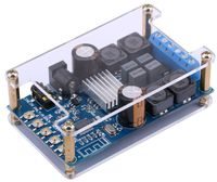 Bluetooth Amplifier Board, Yeeco Dual Channel 50W+50W Bluetooth 3.0/4.0/4.1 Amplifier Board DC 4.5-27V 12V 24V Wireless Digital Power Audio Stereo AMP Module with Protective Shell