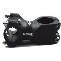 Wake 25.4 Stem 32mm 60mm Bike Stem Mountain Bike Stem Short Handlebar Stem for Most Bicycle, Road Bike, MTB, BMX, Fixie Gear, Cycling (Aluminum Alloy, Black) (25.460)