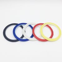 LGEGE 5pcs Assorted Colors Graphic Chart Tape, Artist Tape, 5mm Width, 164ft per roll (1 x Black, 1 x White, 1 x Blue, 1 x red, 1 x Yellow)