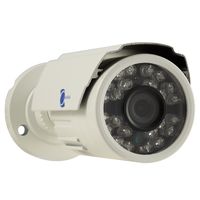 LineMak IR Bullet Camera, 1/4 HD Digital Sensor, 700TVL, 3.6mm Lens, 24 LEDs, 33ft~49ft IR Distance, IP66 Weatherproof, for DVR or Surveillance Systems.