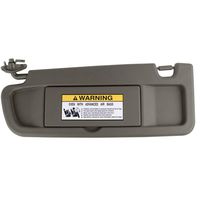 GOLDPAR Left Driver Side Sun Visor for Honda Civic 2006 2007 2008 Visor Assembly (Atlas Gray, Left Driver Side)