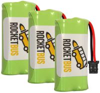 RocketBus BBTG0798001 Replacement Battery for Uniden BT1008 BT-1008 BT1016 BT-1016 BT1021 BT-1021 WITH43-269 WX12077 Sanyo CAS-D6325 CASD6325 Lenmar CBBT1008 CB-BT1008