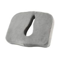 HYJ Seat Cushion for Car Seat Wheelchair Orthopedic Breathable Ergonomic Design for Sciatica Tailbone Pain Relief,Gray