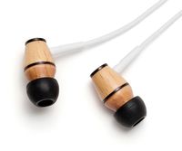 Symphonized XTC Premium Genuine Wood in-Ear Noise-isolating Headphones with Microphone (White)