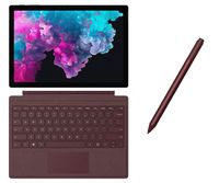 Microsoft Surface Pro 6 2 in 1 PC Tablet 12.3" (2736 x 1824) Touchscreen - Intel Core i5 (up to 3.40 GHz) - 8GB Memory - 128GB SSD - Fanless - Keyboard and Surface Pen - Burgundy