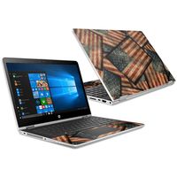 MightySkins Skin Compatible with HP Pavilion x360 15.6" (2018) - Vintage American | Protective, Durable, and Unique Vinyl Decal wrap Cover | Easy to Apply, Remove, and Change Styles | Made in The USA