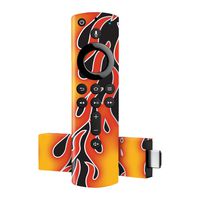 MightySkins Skin Compatible with Amazon Fire TV Stick 4K - Hot Flames | Protective, Durable, and Unique Vinyl Decal wrap Cover | Easy to Apply, Remove, and Change Styles | Made in The USA