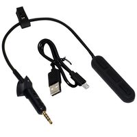 New Replacement Wireless Headset Line Audio Cable Cord Adapter for Bose QuietComfort QC15 QC2 QC 15 Headphones