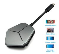 USB C to HDMI Adapter for Nintendo Switch,Magedok USB 3.0x3+ USB-C Converter Cable Charging Port Hub Compatible with Galaxy S9/S8/+/Note 8, MacBook Pro/Huawei Mate 10 /Chromebook