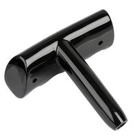 FMtoppeak T-Handle Shift Knob Gear Stick Shifter for Jeep Dodge Charger Challenger Black