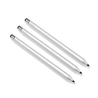 Tek Styz PRO Stylus for Samsung Galaxy Tab A 10.1 (2019) High Accuracy Sensitive in Compact Form for Touch Screens [3 Pack-Silver]