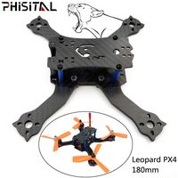 PHISITAL FPV Frame Beetle PX4 180mm Drone Quadcopter Carbon Fiber Frame for RC Racing/4mm Arm Plate/4 inch Propeller(180mm)