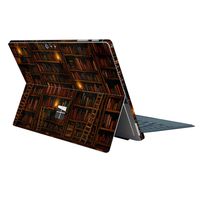 ProElife Protective Decal Sticker Ultra Slim Surface Decal Skin for Microsoft Surface Pro 6 2018 Surface Pro 5 2017 Surface Pro 4 12.3-Inch (Bookshelf), Not Fit Surface Pro 7