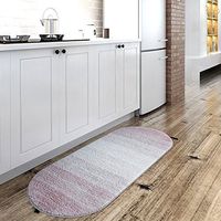 Non-slip Absorbent Bath Mats, Soft Shaggy thick Carpets Rug Suitable for Living Room/Kitchen/Bedroom Indoor Outdoor (Color : Pink)