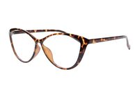 SHINU Oversize Cat Eye TR Frame, Blue Light Blocking Anti-fatigue Computer Gaming Glasses(5865 brown demi, anti-blue lens)