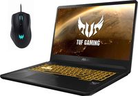 2019 Newest ASUS 17.3" FHD LED-Backlight Gaming Laptop w/ GB Gaming Mouse | AMD Ryzen 7 3750H | 16GB DDR4 | 512GB PCIe SSD+1TB HDD | NVIDIA GeForce GTX 1650 4GB | Backlit Keyboard | Windows 10