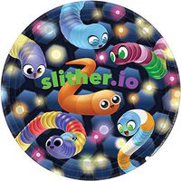 Slither.io Large Paper Plates (8ct)