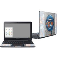 Mightyskins Skin Compatible with Samsung Chromebook 3 11.6" - Blue Lips | Protective, Durable, and Unique Vinyl Decal Wrap Cover | Easy to Apply, Remove, and Change Styles | Made in The USA