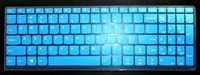 BingoBuy US Layout Keyboard Protector Skin Cover for Lenovo Flex 4 (15"), Ideapad 510 (15"), 310 (15"), 110 (15"), 110 (17") with BingoBuy Card Case for Credit ID Card (Blue)