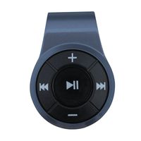 Bluetooth Receiver, Bluebyte Clip Bluetooth 5.0 Audio Receiver for Headphones with MIC for Hands-Free Calling and Music,Bluetooth Wireless Audio Adapter for Music Streaming Sound System.(Grey)