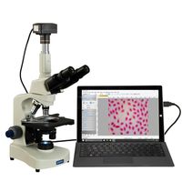 OMAX 40X-2500X Super Speed USB3 14MP Digital Phase Contrast Lab LED Trinocular Compound Microscope