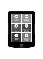 inkBOOK Prime HD E-Reader - 300dpi, Glare-Free Touchscreen Display 6" Quad-core