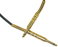 Conquest Sound GLQ 25 Hi Definition 25-Foot Guitar/Instrument Cable - Switchcraft 1/4-Inch Brass Plugs